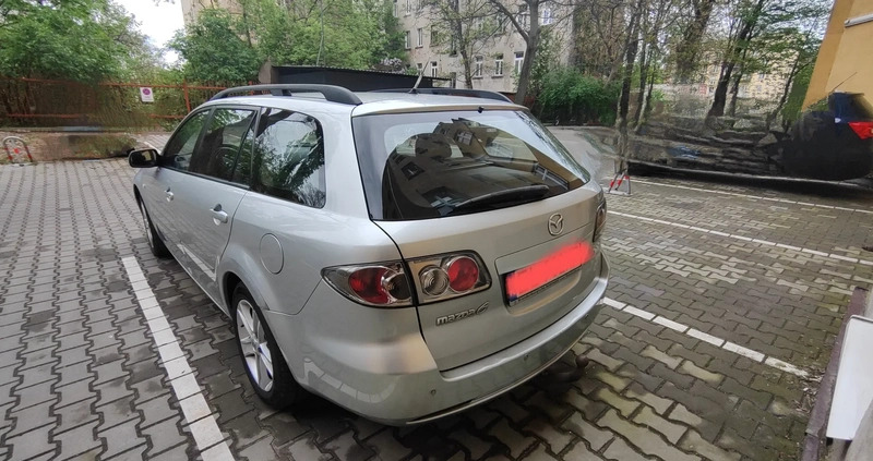 Mazda 6 cena 6000 przebieg: 295000, rok produkcji 2006 z Łódź małe 29